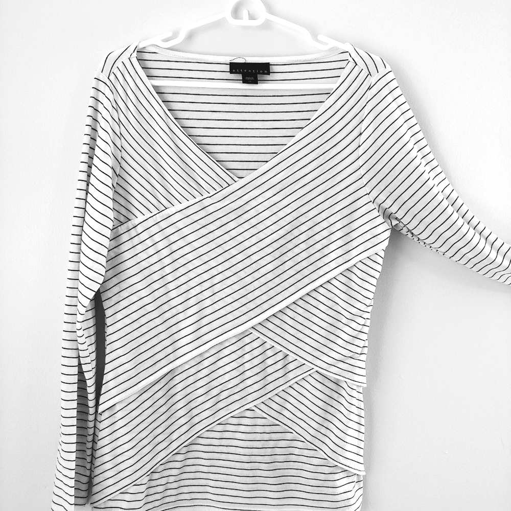🌹Elegant Striped Top| Attention